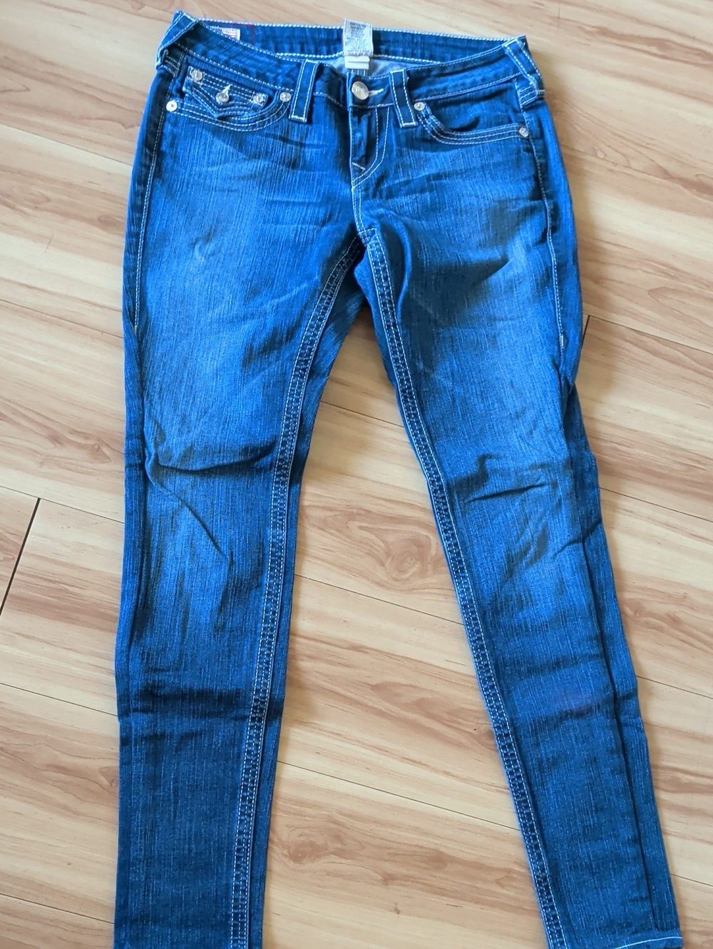 Women's Slim Fit Blue Jeans - Classic Denim